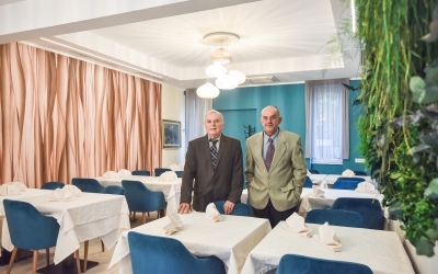 Dangeli Fiorino și Berto Marco, bucătarii italieni de la Profumo di Mare, pentru care Sibiul a devenit acasă: Bucătăria se naște din fantezie. Ne iubim meseria și asta ne diferențiază