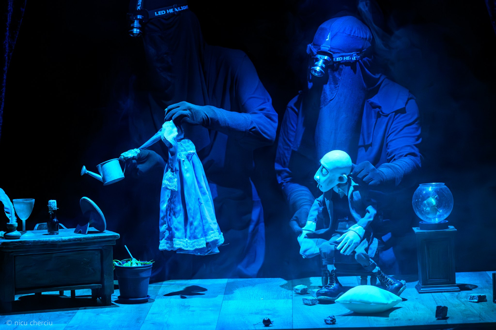 „Dracula. Cum am devenit un monstru”, o producție cu păpuși, fără cuvinte, la Teatrul Gong