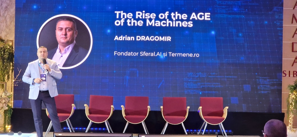 Adrian Dragomir, Termene.ro: La nivel real, 3% din companiile din România folosesc Inteligența Artificială. Acesta este un semn foarte mare de întrebare