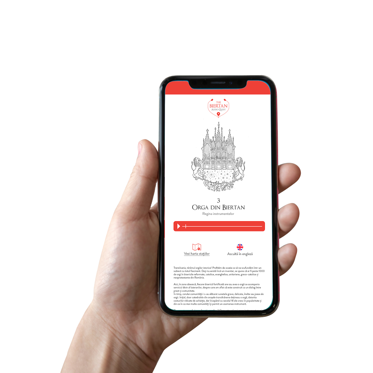 Turul audio - The Biertan Audio Quest a fost premiat la nivel european