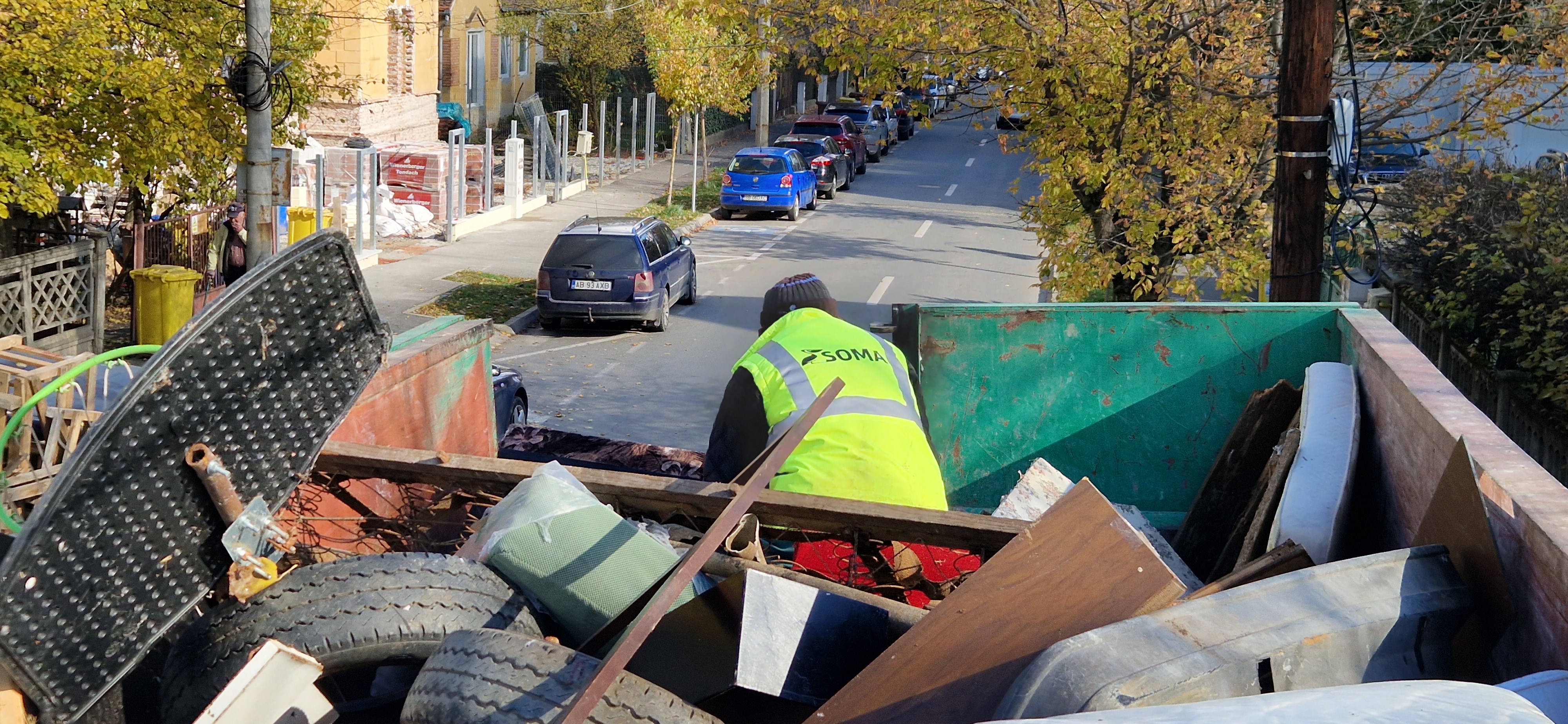Latura nevăzută a campaniilor de deșeuri voluminoase și periculoase desfășurate de Soma în Sibiu
