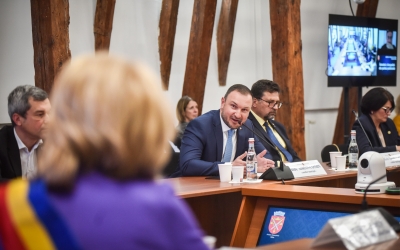 Discuțiile aleșilor sibienilor pe amenajarea peisagistică de 200.000 de euro de la intrarea în Sibiu: s-a ajuns la „strâmtoarea” de pe Podului și iar la pasaj subteran pe Milea