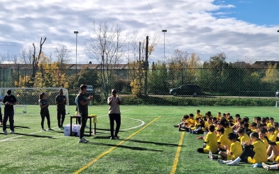 Marcos Senna, fotbalist de talie mondială, mesaj pentru părinții din Sibiu: Lăsați copiii să greșească și să învețe din fotbal