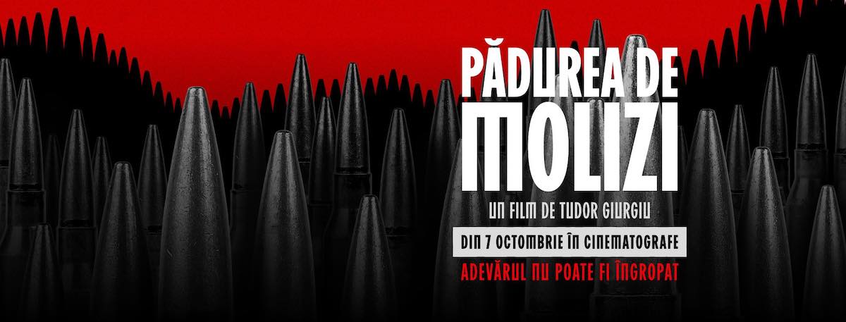 Adevărul nu poate fi îngropat. Regizorul Tudor Giurgiu și actorii Coca Bloos și Mircea Andreescu vin la Sibiu pentru premiera filmului Pădurea de molizi
