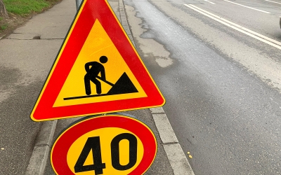 Noi lucrări pe străzile din Sibiu, anunțate de primărie. Pe Coposu se refac trotuarele și carosabilul după lucrările la rețeaua de gaz