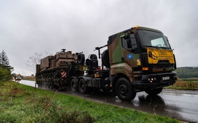 Armata Română: Transporturi militare și de tehnică, pentru exercițiul Dacian Fall 2025. „Pentru limitarea impactului asupra comunităților locale și a traficului rutier, au fost planificate pe timp de noapte”