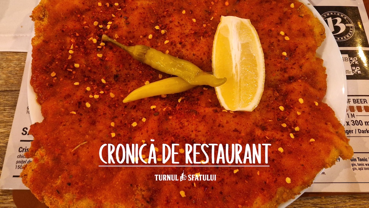 Schnitzel spot: restaurantul care aproape că ne-a indus în eroare