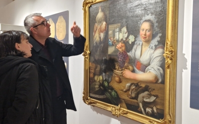 Scenă biblică descoperită într-un tablou vechi de sute de ani, la Muzeul Brukenthal. Lucrarea poate fi văzută în aceste zile