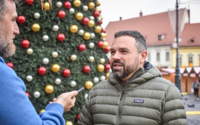 Andrei Drăgan, organizatorul Târgului de Crăciun: Noi am estimat că intră cam 20 de mil. de euro în economia locală