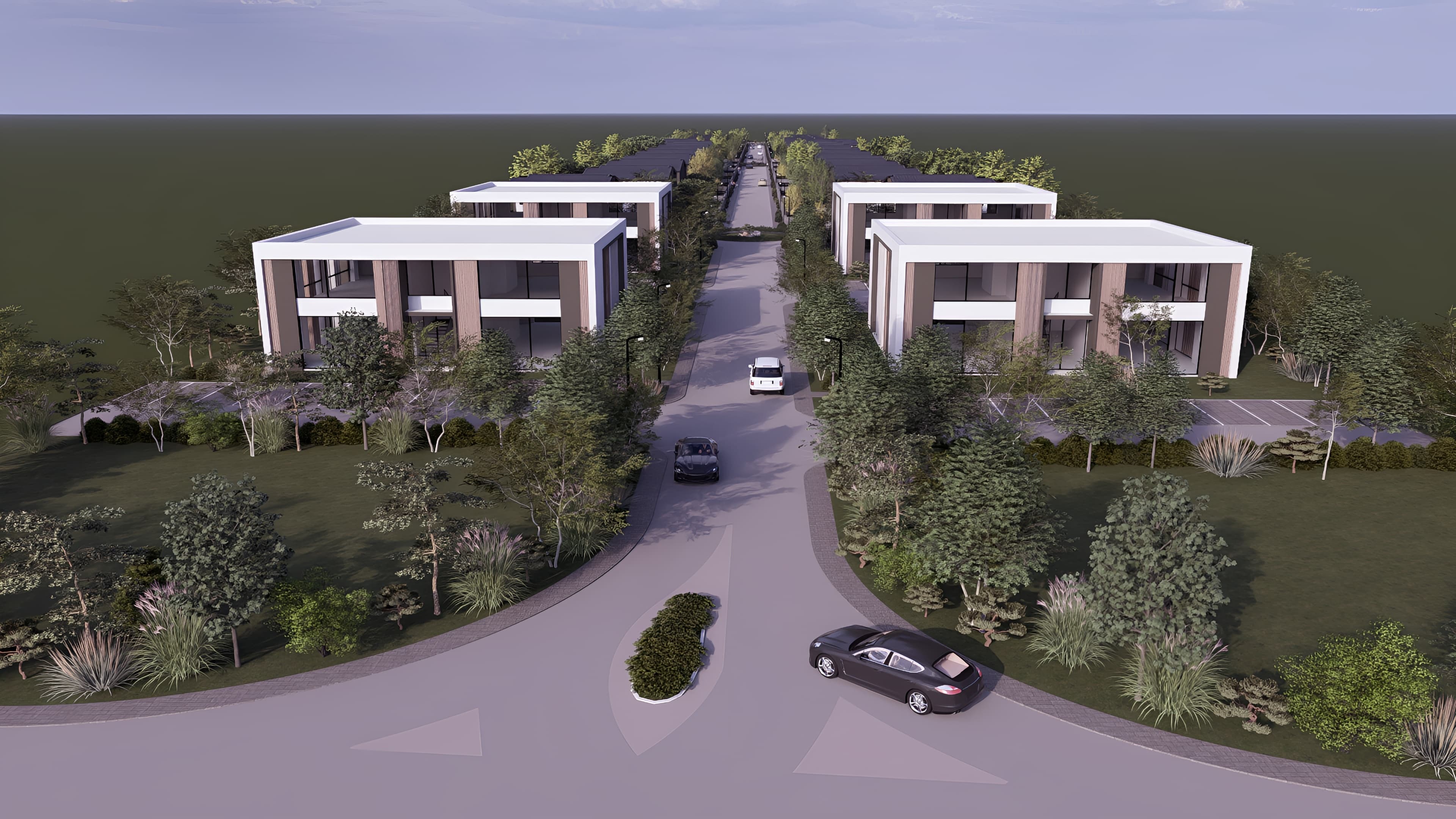 Case premium: au început lucrările la cele peste 50 de locuințe din noul ansamblu Amfeld. „Aproape de Sibiu, departe de aglomerație”