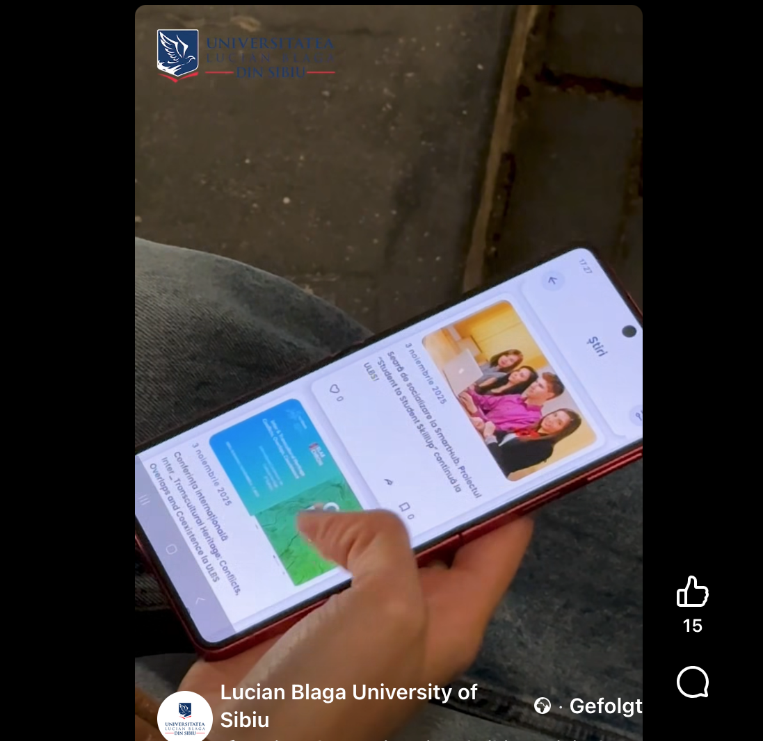 ULBS lansează propria aplicație pe telefon