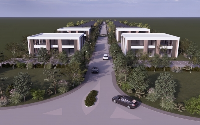 Case premium: au început lucrările la cele peste 50 de locuințe din noul ansamblu Amfeld. „Aproape de Sibiu, departe de aglomerație”