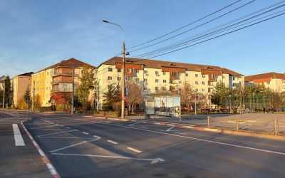 Sub zero grade, miercuri dimineață în municipiul Sibiu. La fel de frig ca în Păltiniș