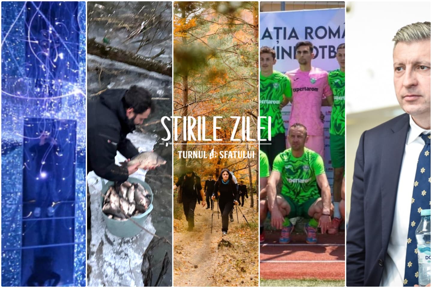 Știrile zilei - 12 noiembrie: Nemulțumiri pe Rusciorului * Gîrdea, singurul candidat la Aeroport * Drumeție cu traseu secret * Cu bicicleta prin bălți * Robot de un milion * Reportaj la Immersive Museum