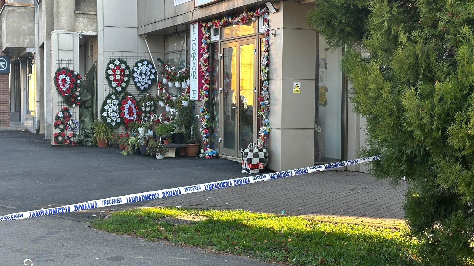 VIDEO Colect suspect pe str. H. Oberth, intersecție cu Bd. Corneliu Coposu