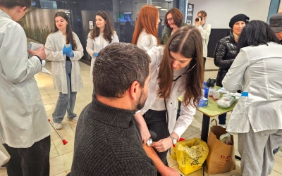 Testări gratuite de glicemie și tensiune, azi în Promenada Mall. Acțiunea continuă până la ora 18.00 sau până la epuizarea testelor pentru glicemie