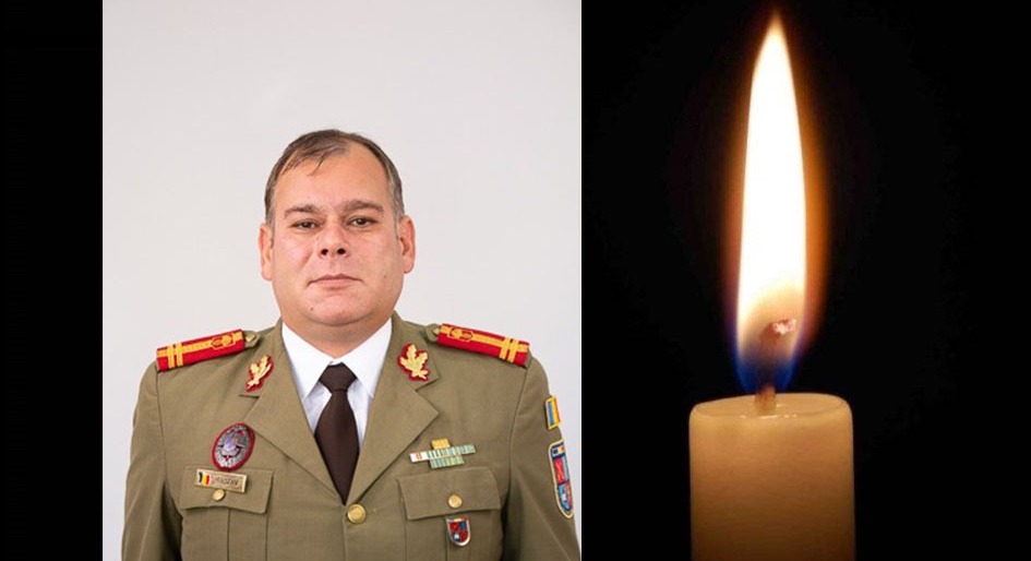 Lt.col. Marcel Grozav, un ofițer cu 13 ani de activitate în AFT Sibiu, s-a stins din viață: „Mult prea devreme”