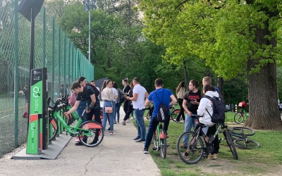 Primăria Sibiu iarăși strânge bicicletele de închiriat să le bage în depozit până în martie 2026