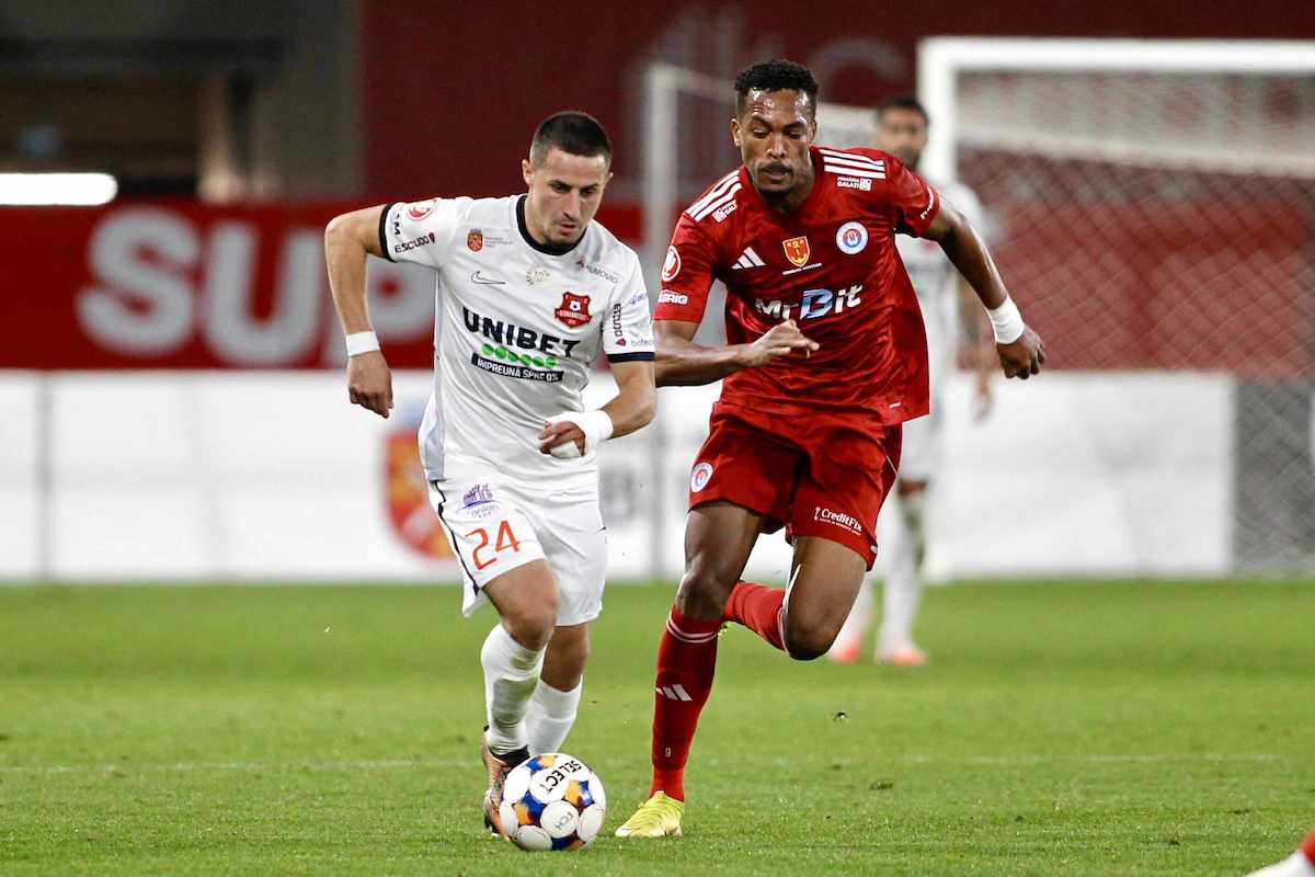 Hermannstadt pierde acasă în fața Oțelului Galați, scor 1-3. Cinci înfrângeri la rând