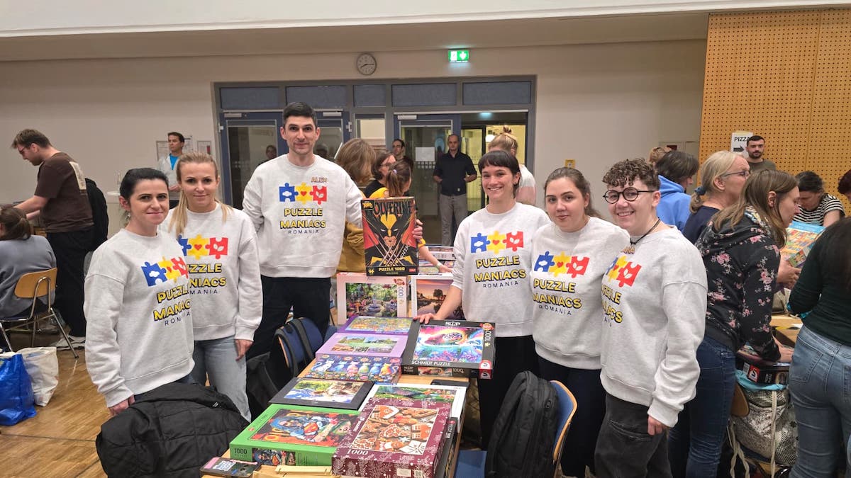 Sibianca Ana Dan, parte din „lotul național” la maratonul de puzzle din Germania. „Am simțit că zburăm printre piese, cu timpi foarte buni la începutul competiției”