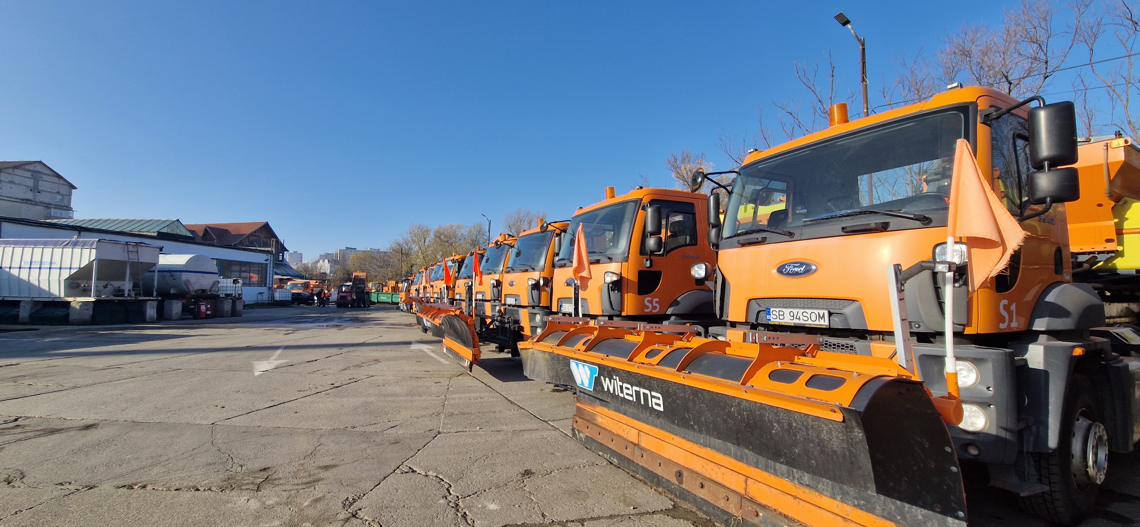 Meteorologii anunță o răcire a vremii. Soma este pregătită pentru deszăpezirea Sibiului