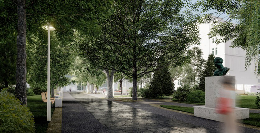 18 milioane de lei: Primăria Sibiu a scos la licitație modernizarea Parcului Astra. De la alei îngustate și cu trasee schimbate, la copaci nou plantați și trafic auto restricționat