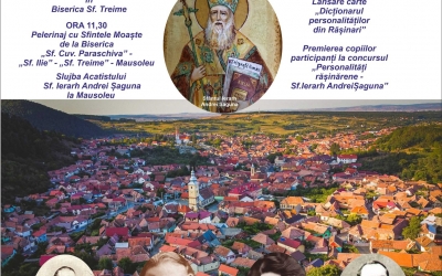 Rășinari celebrează „Ziua Personalităților Rășinărene” pe 30 noiembrie