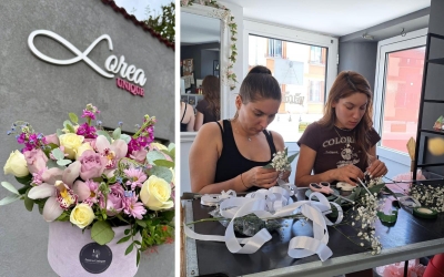 Două surori din Sibiu și-au deschis florărie împreună: Atunci când clienții noștri sunt mulțumiți, noi suntem cele mai fericite