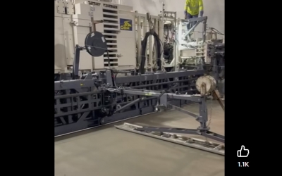 VIDEO. A început turnarea betonului rutier în tunelul Alina, pe A1 Sibiu–Pitești. Utilaje speciale din Germania, folosite și la „Autostrada Nemțească”