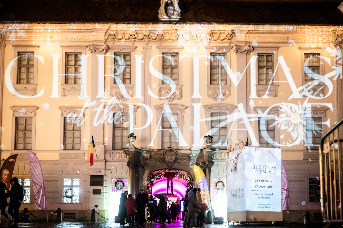 „Christmas at the Palace” revine la Muzeul Brukenthal cu „un concept complet schimbat”: Fără căsuțe în curtea interioară. Organizator: Va fi muzică acustică, cu The Mono Jacks și Byron printre invitați