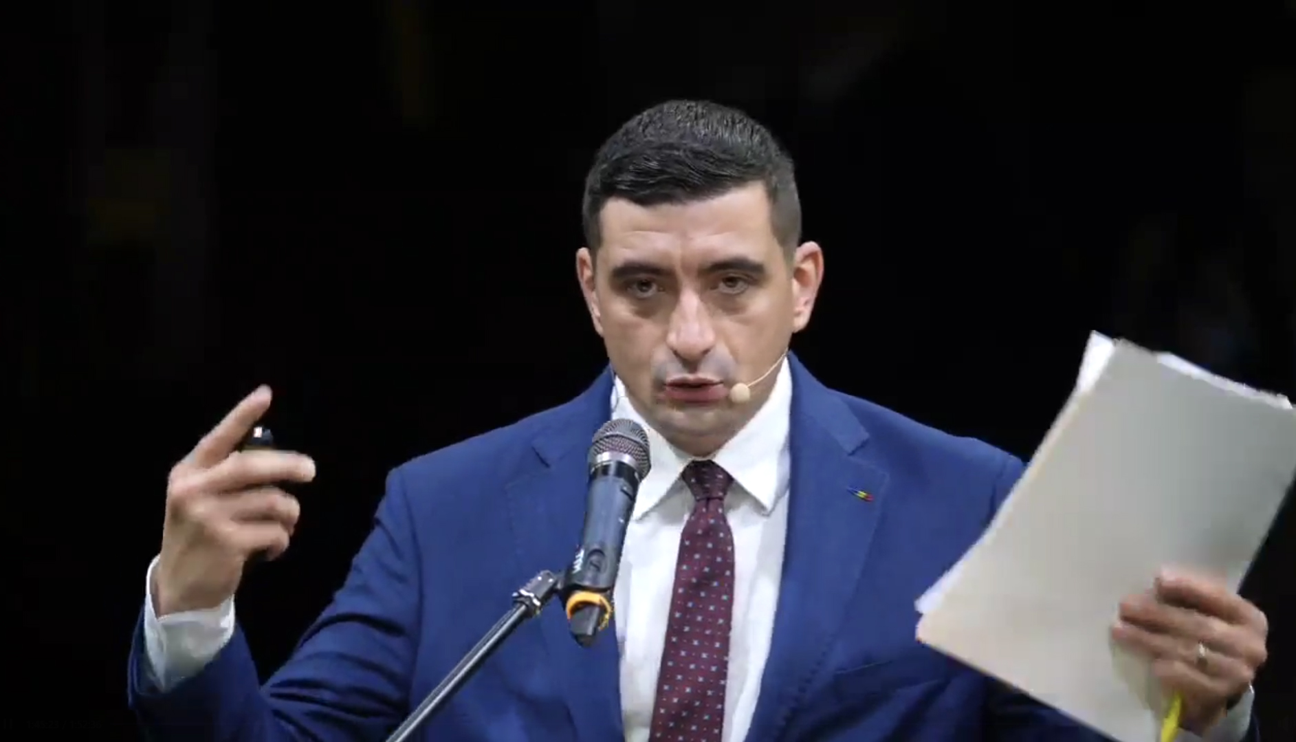 George Simion, reconfirmat în funcţia de preşedinte AUR, cu doar 17 voturi împotrivă. „În 2026 se poate întâmpla orice. De la a fi arestat până la a forma o guvernare”