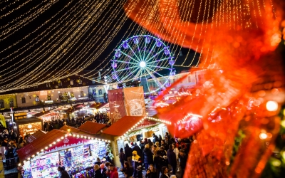 Târgul de Crăciun din Sibiu candidează pentru titlul de „European Christmas Capital”