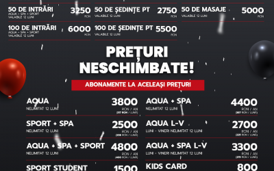 Black Friday care durează toată luna? Da, la Aria Sibiu și Aria Cisnădie!