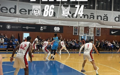 CSU Sibiu pierde la București în fața lui Dinamo, una dintre favoritele sezonului