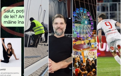 Știrile din weekend: Sibienii cu „Cravata Galbenă” * Cât costă cazarea la târgurile de Crăciun din Sibiu și Craiova * Lucrările Electrica, oprite la Biertan * Proces cu imigranți