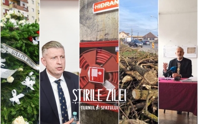 Știrile zilei - 10 decembrie: Afacerile funerare, la jumătate * Un singur adăpost funcțional la Sibiu * Antrenor nou la FC Hermannstadt * Copaci tăiați pentru lărgirea Căii Șurii Mari