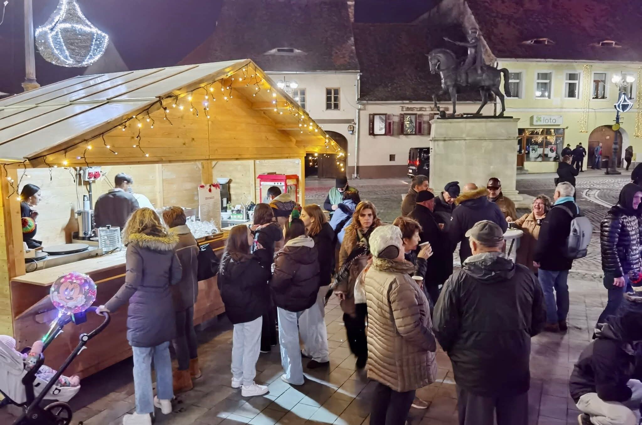 Polițiștii au prins autorul spargerii de la Târgul de Crăciun din Cisnădie