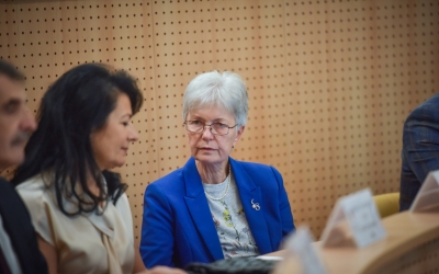 Christine Manta-Klemens va fi decorată de statul german în semn de apreciere pentru susținerea învăţământului cu predare în limba germană maternă