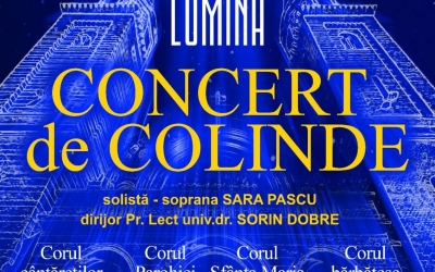 Sibienii sunt invitați la concertul de colinde de la Catedrala Mitropolitană, cu soprana Sara Pascu