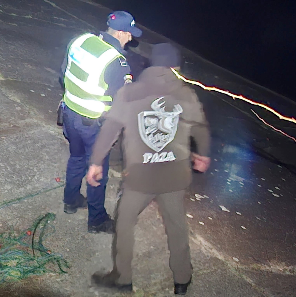 Acțiune anti-braconaj pe Olt, noaptea trecută: ”Era o plasă groasă, de adâncime, pentru pește mare”