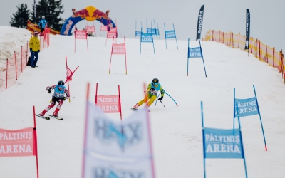 Participanți din toată țara, la primul concurs al sezonului la Păltiniș Arena: Slalom Paralel