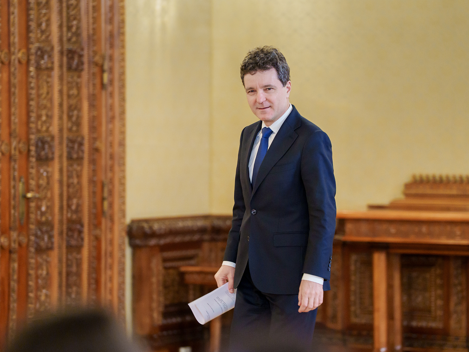 VIDEO. Președintele Nicușor Dan discută cu magistrații despre situația din Justiție, la Cotroceni