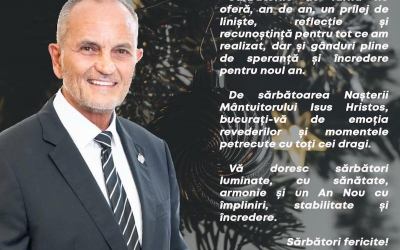 Mesajul de Crăciun din partea senatorului Nicolae Neagu