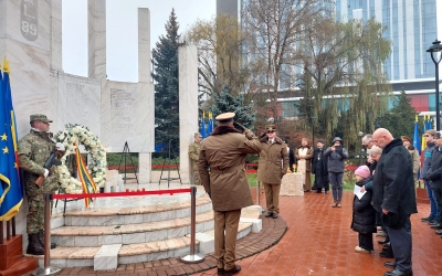 Comemorarea Revoluției din 1989, la Sibiu. Lt. col. Ralea despre eroi: „Ei și-au dorit o lume mai bună, nu lipsită de umanitate, nu dezbinată, nu răutăcioasă sau invidioasă”