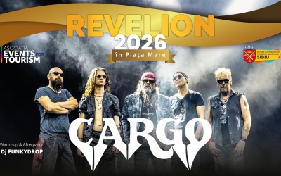 Revelion în Piața Mare: trupa Cargo și DJ Funky Drop vor urca pe scenă în noaptea dintre ani