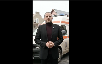 Bogdan Trif, PSD Sibiu: Peste 500 de intervenții au avut cele două ambulanțe pe care am reușit, împreună cu colegul meu, fostul senator PSD, Claudiu Mureșan, să le aducem la Sibiu