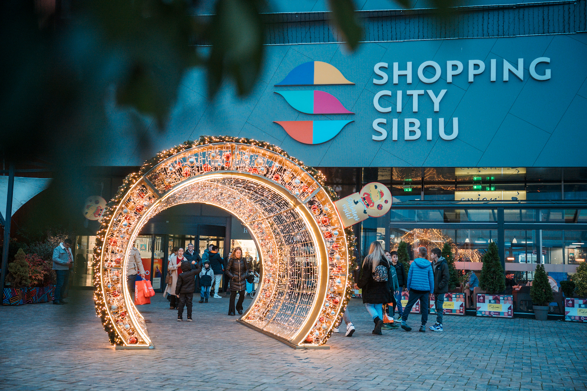 Shopping City Sibiu dă startul sezonului festiv cu târguri de sărbători, ateliere de creație și premii garantate