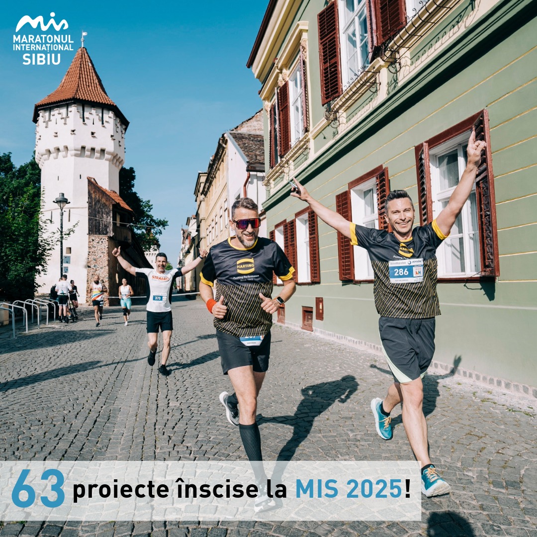 Record de proiecte înscrise la Maratonul Internațional Sibiu 2025. „O dovadă că avem o societate civilă activă și vie”