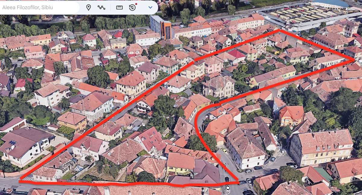 Proiect de reconfigurare urbană în centrul istoric: PUZCP pentru o clădire demolată și construcții noi în zona Aleea Filozofilor și Dârstelor