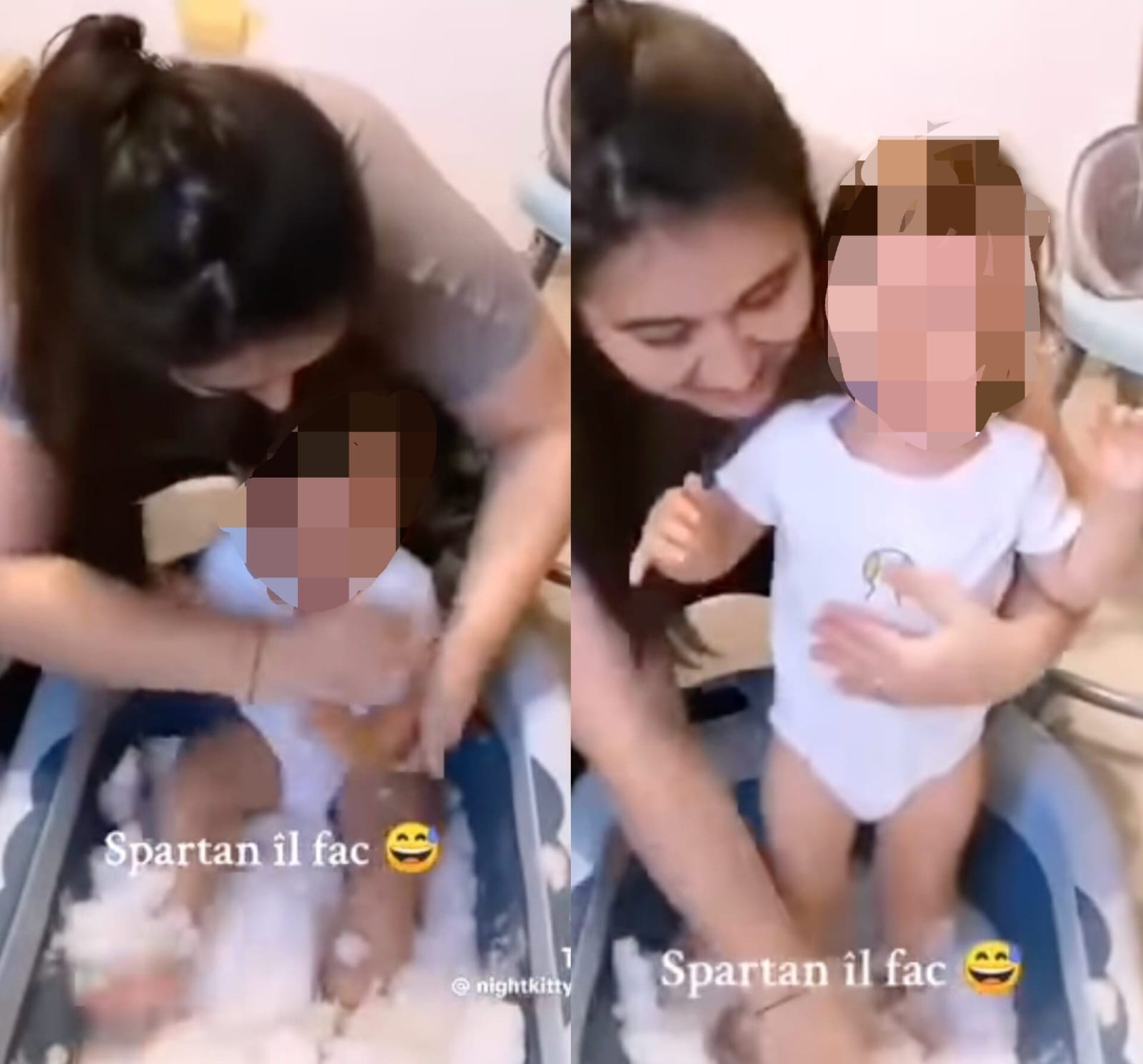 Protecția Copilului s-a autosesizat după imaginile virale cu un copil forțat de mamă să stea în zăpadă pentru o provocare TikTok: „O gravă încălcare a drepturilor”